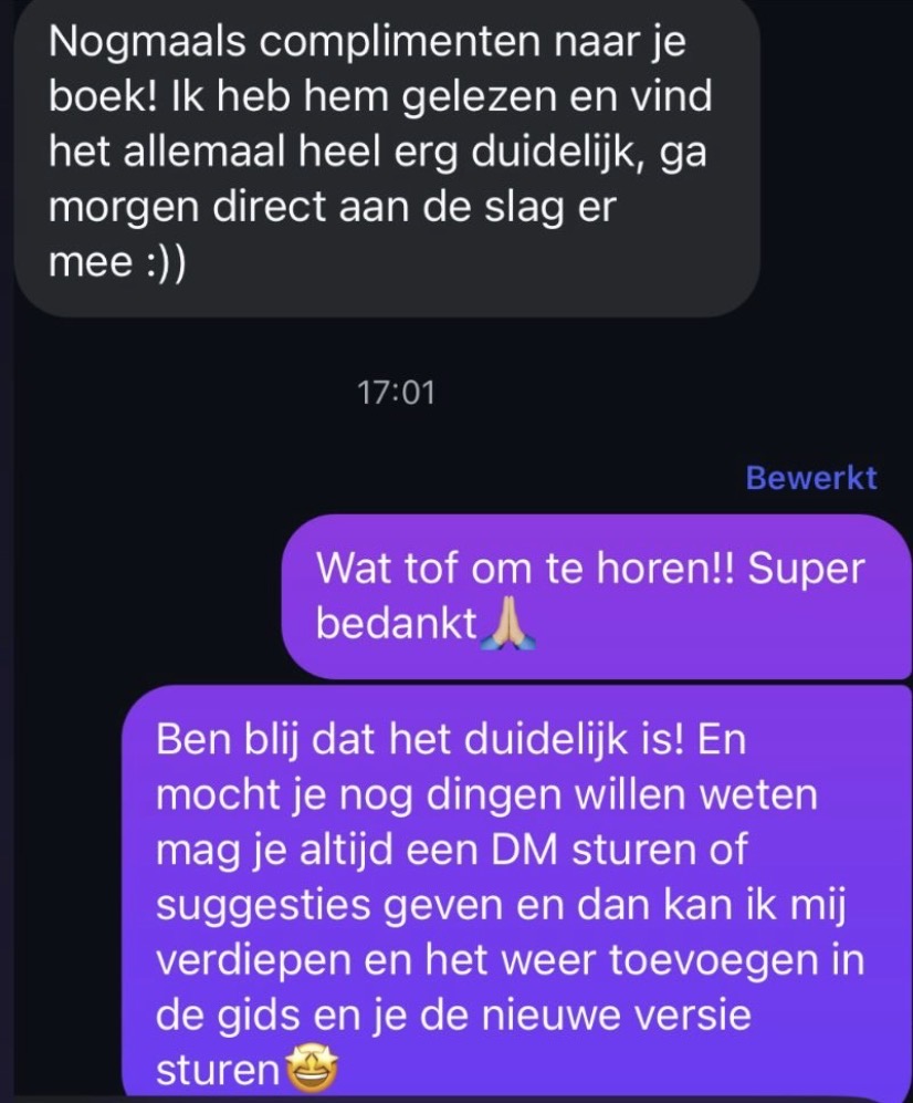 Ervaring van een lezer