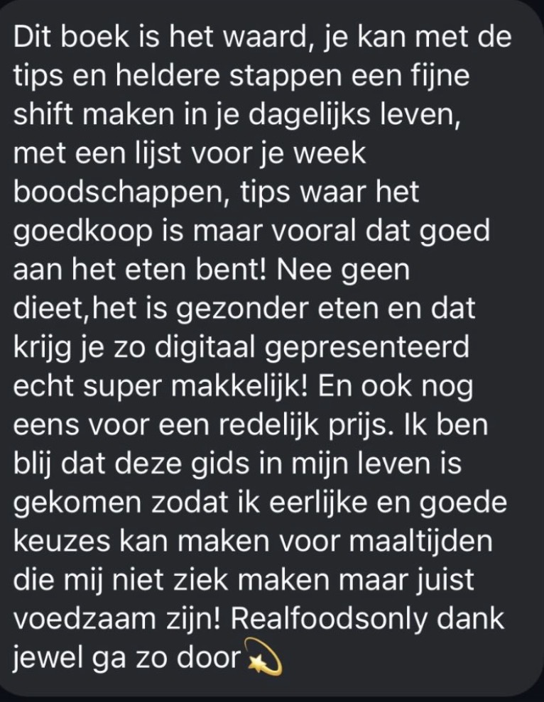 Ervaring van een lezer